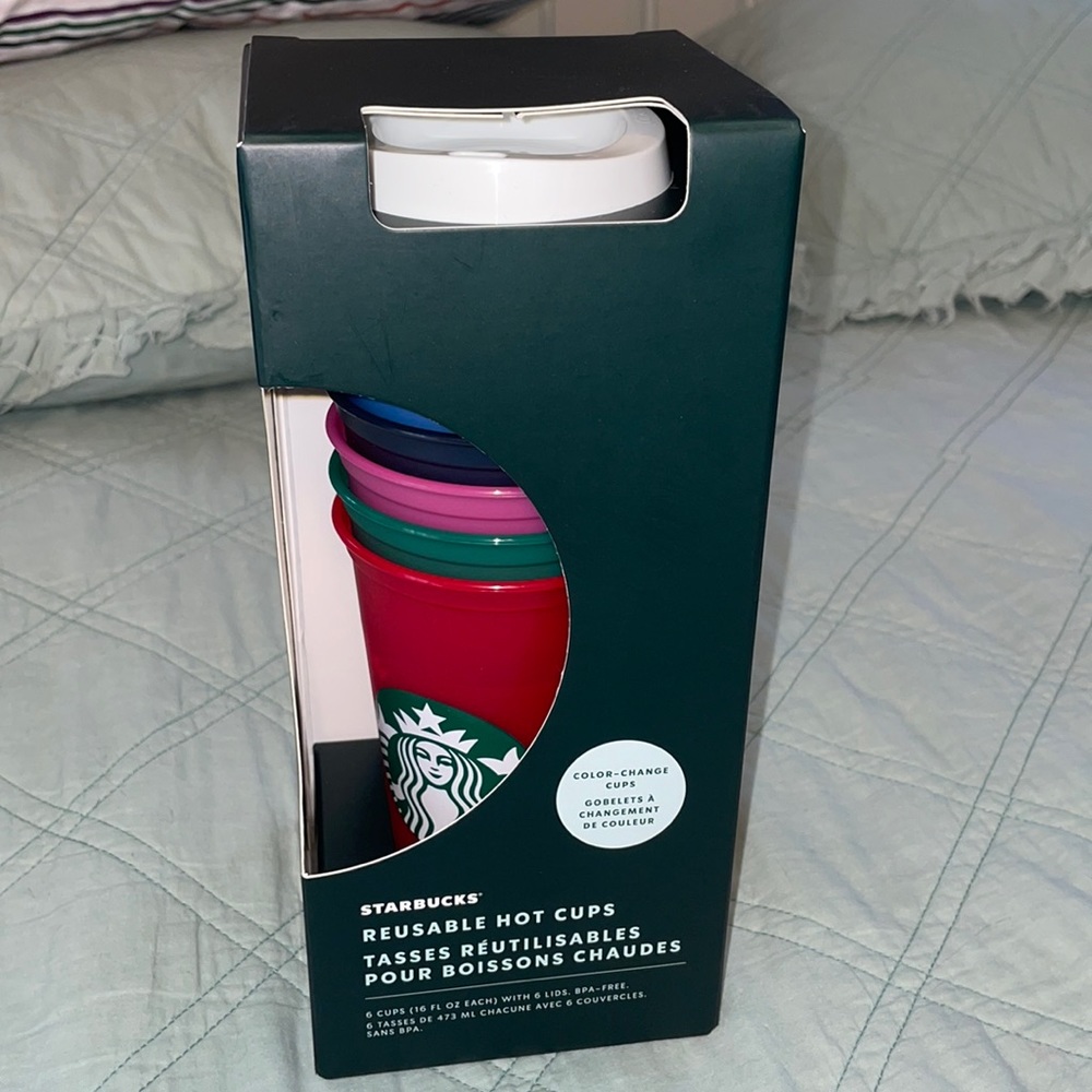 Starbucks reusable hot cups - Christmas 2021 release